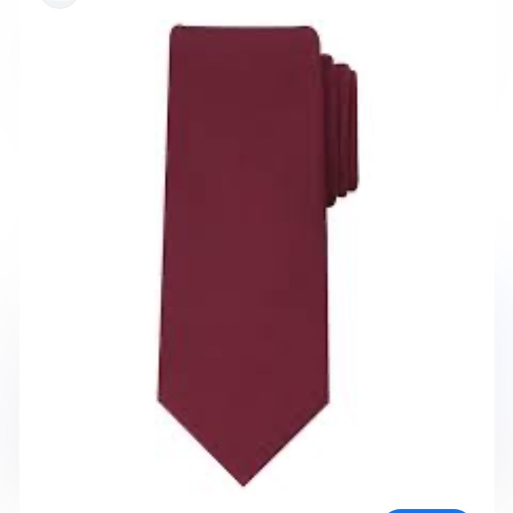 MEN’S BESPOKE SKINNY RED TIE